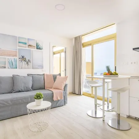 公寓 Home2book Design Sea Front Canteras1 大加那利岛拉斯帕尔马斯
